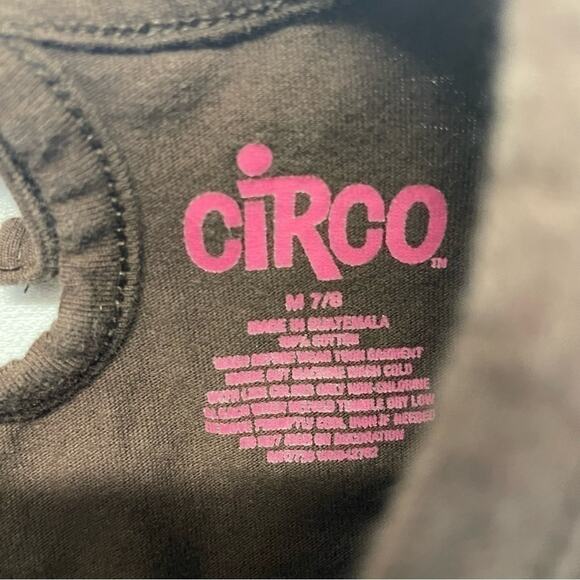 Parrot Short Sleeve T-shirt brown girls Size 7 - Picture 4 of 5